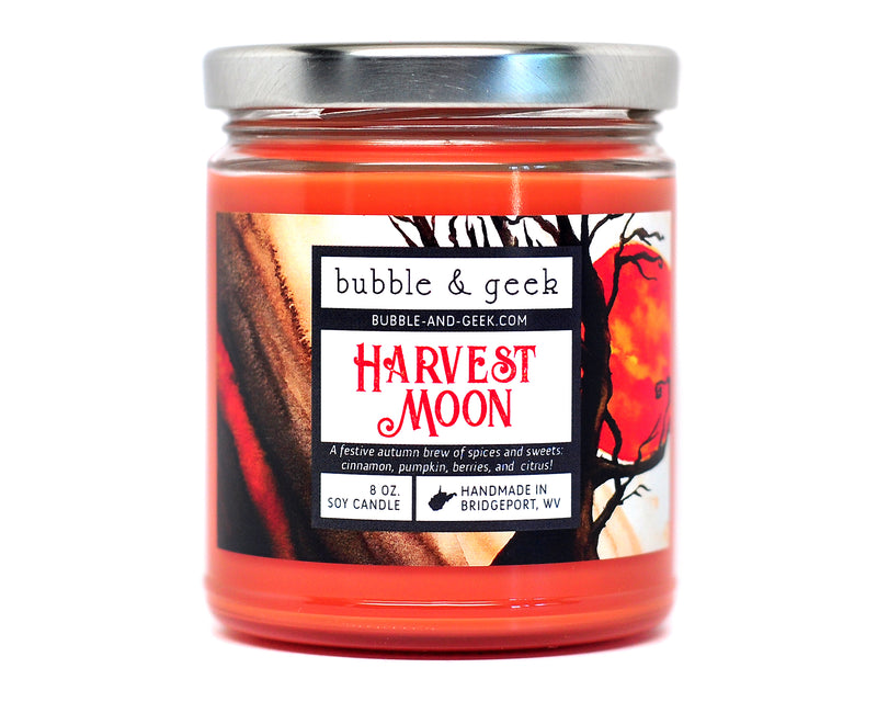 Harvest Moon Scented Soy Candle Jar