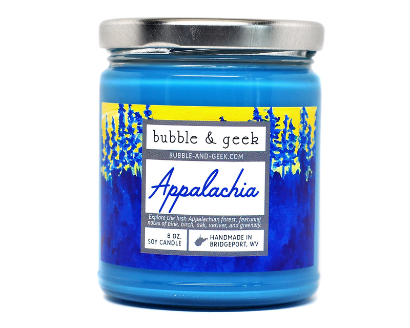 Appalachia Scented Soy Candle Jar