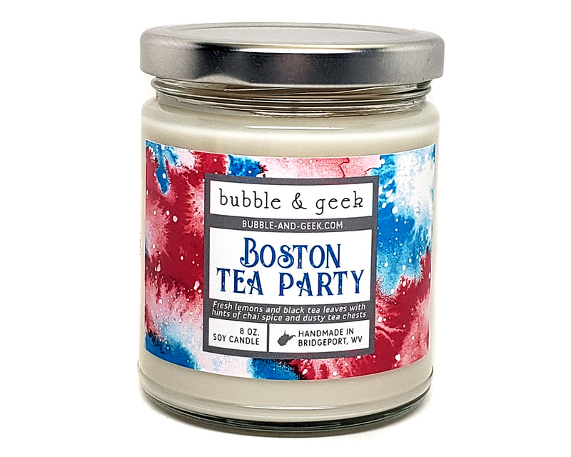 Boston Tea Party Scented Soy Candle