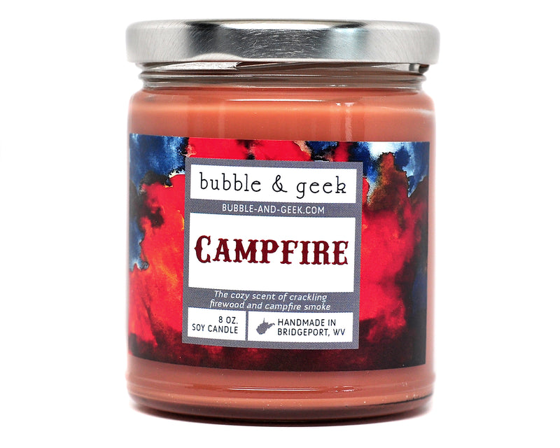 Campfire Scented Soy Candle