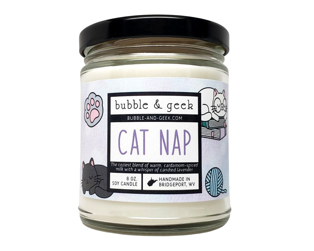 Cat Nap Scented Soy Candle