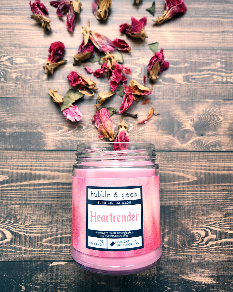 Heartrender Scented Soy Candle Jar