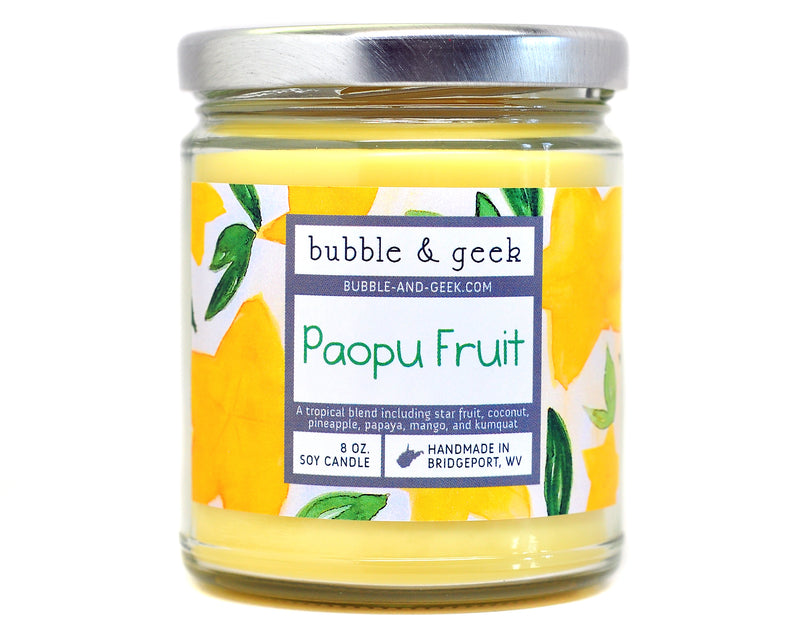 Paopu Fruit Scented Soy Candle Jar