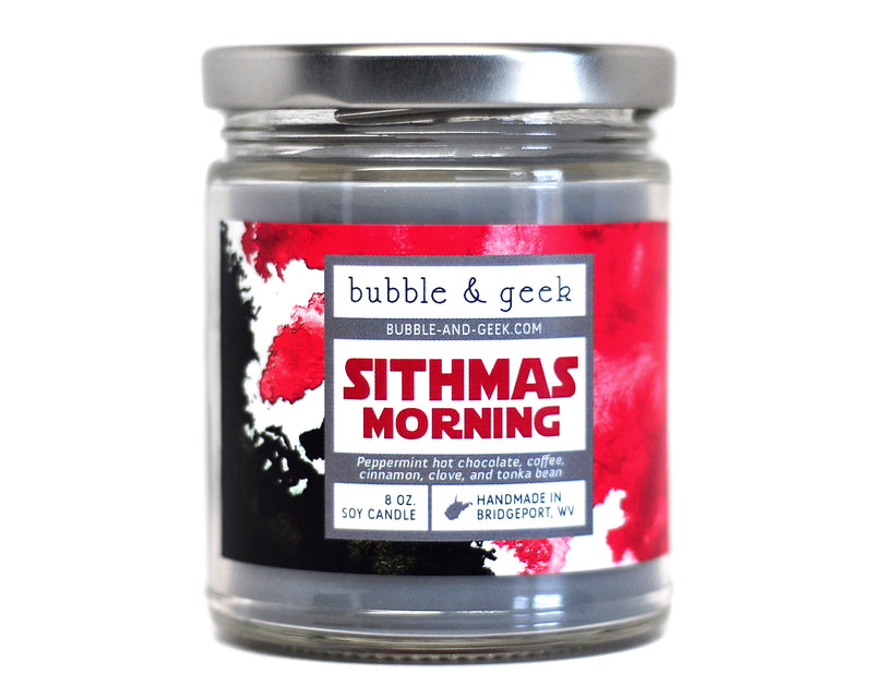 Sithmas Morning Scented Soy Candle Jar