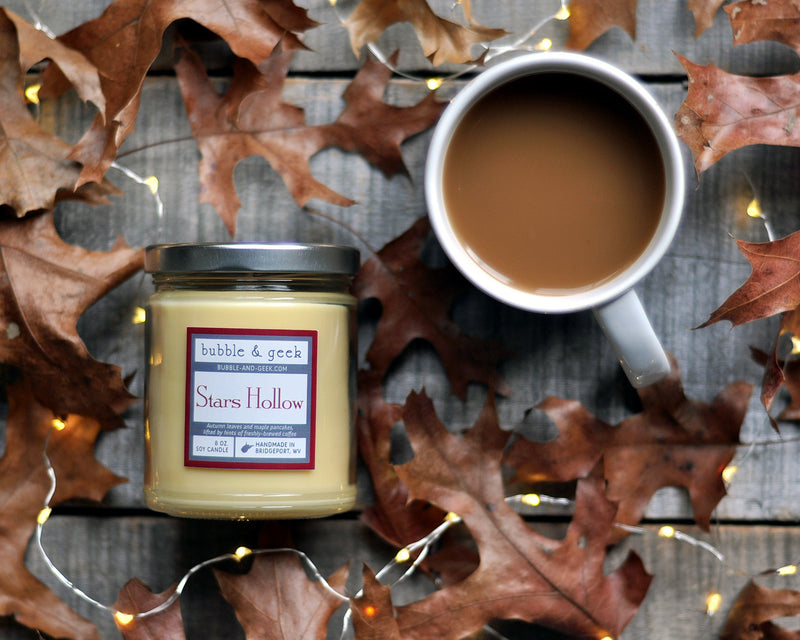Autumn in Stars Hollow Scented Soy Candle Jar