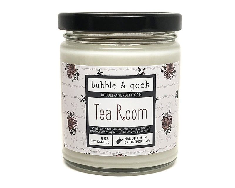 Tea Room Scented Soy Candle