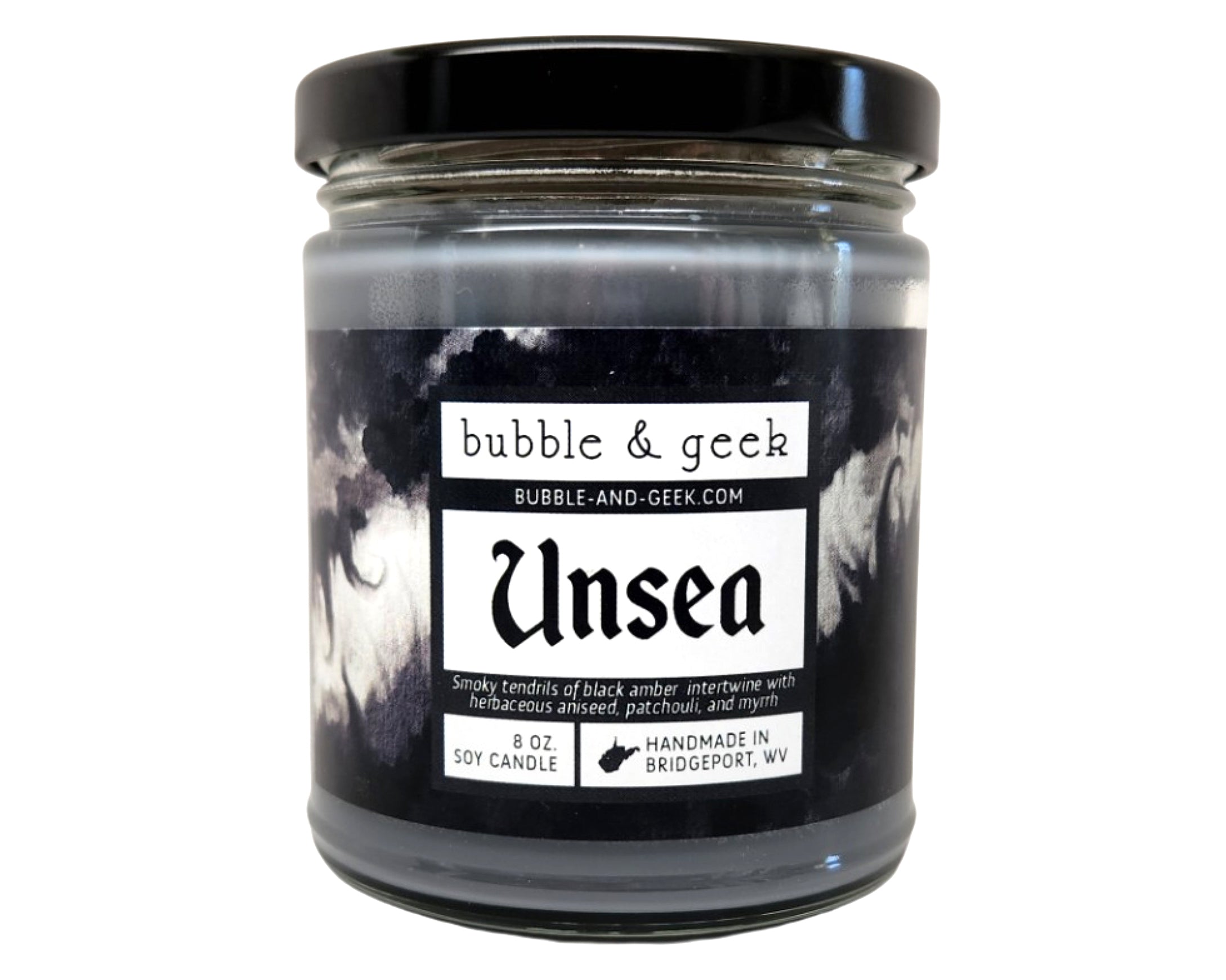 Unsea Scented Soy Candle Jar – Bubble and Geek