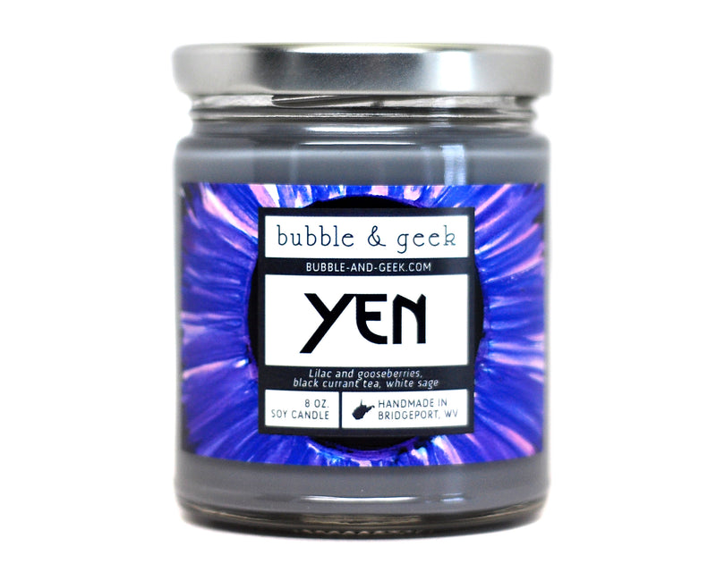 Yen Scented Soy Candle Jar